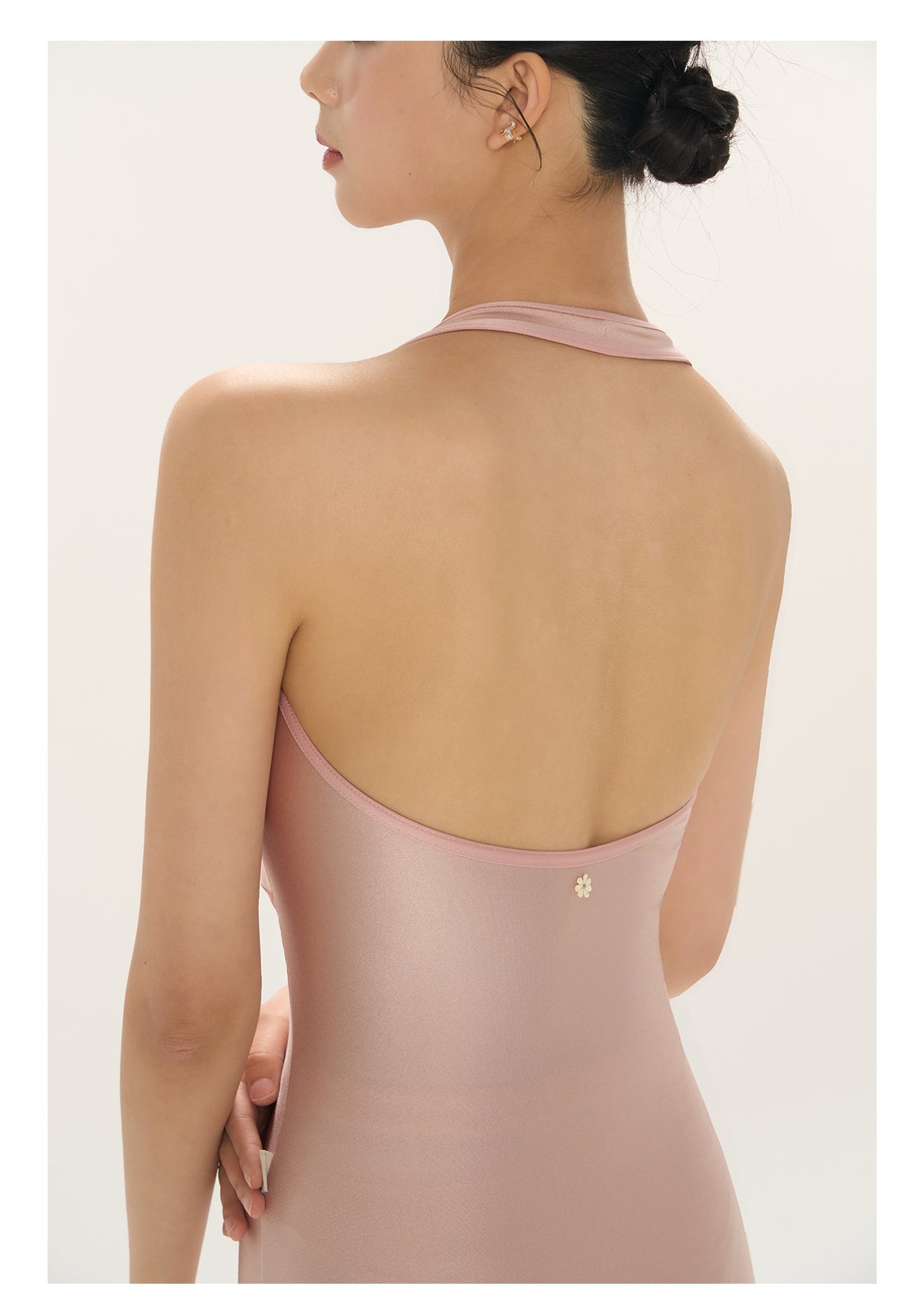 Ballet Leotard | Twist-Front Wrap Halter Leotard