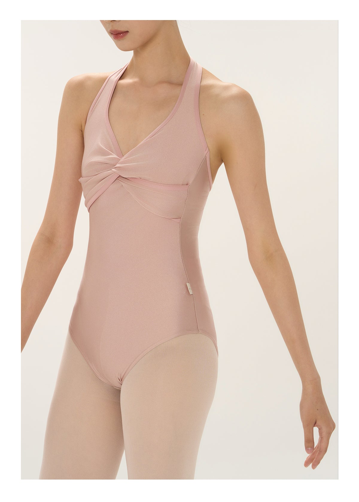 Ballet Leotard | Twist-Front Wrap Halter Leotard