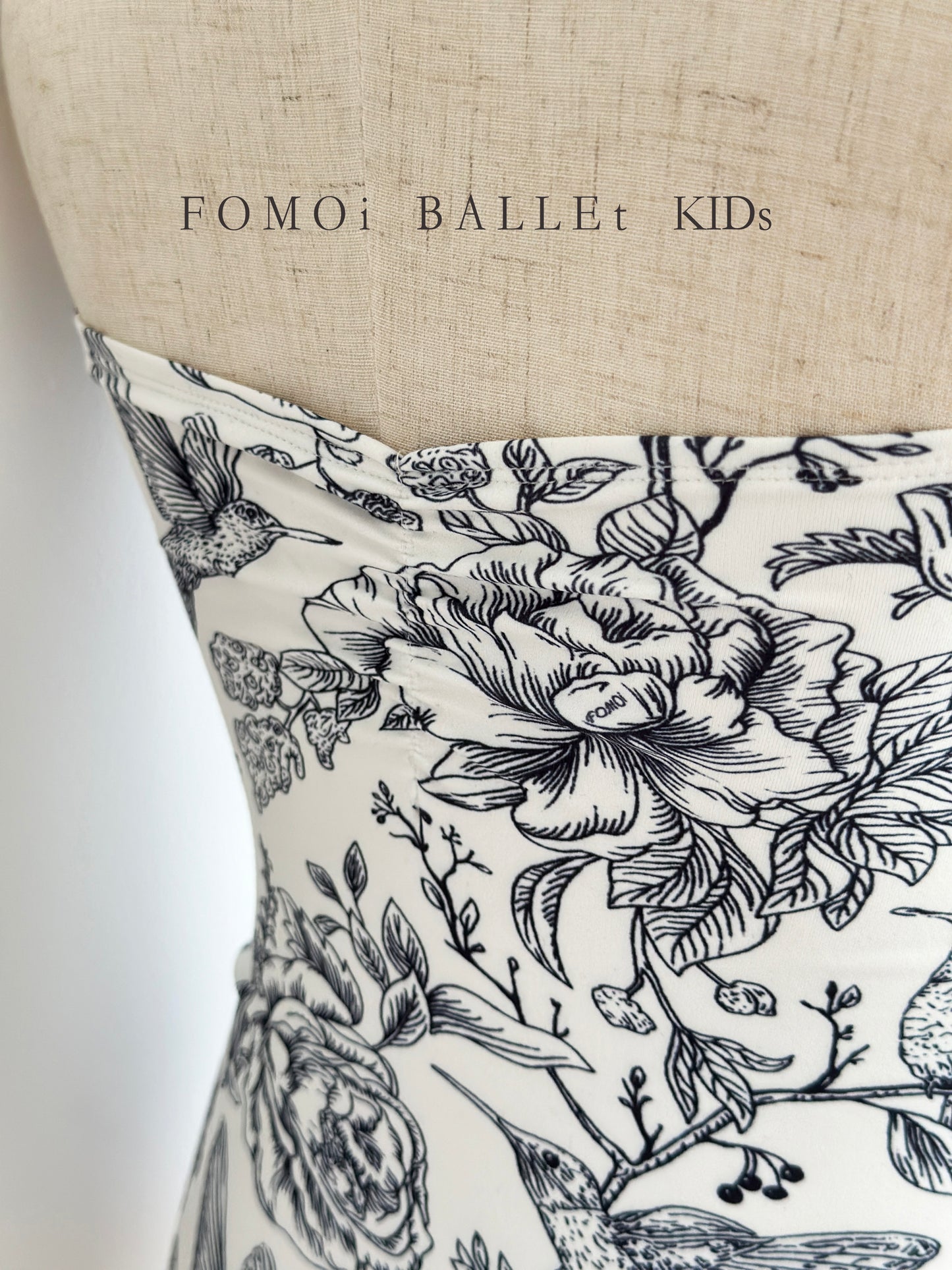 儿童kids Ballet Leotard |    Flower and bird printing