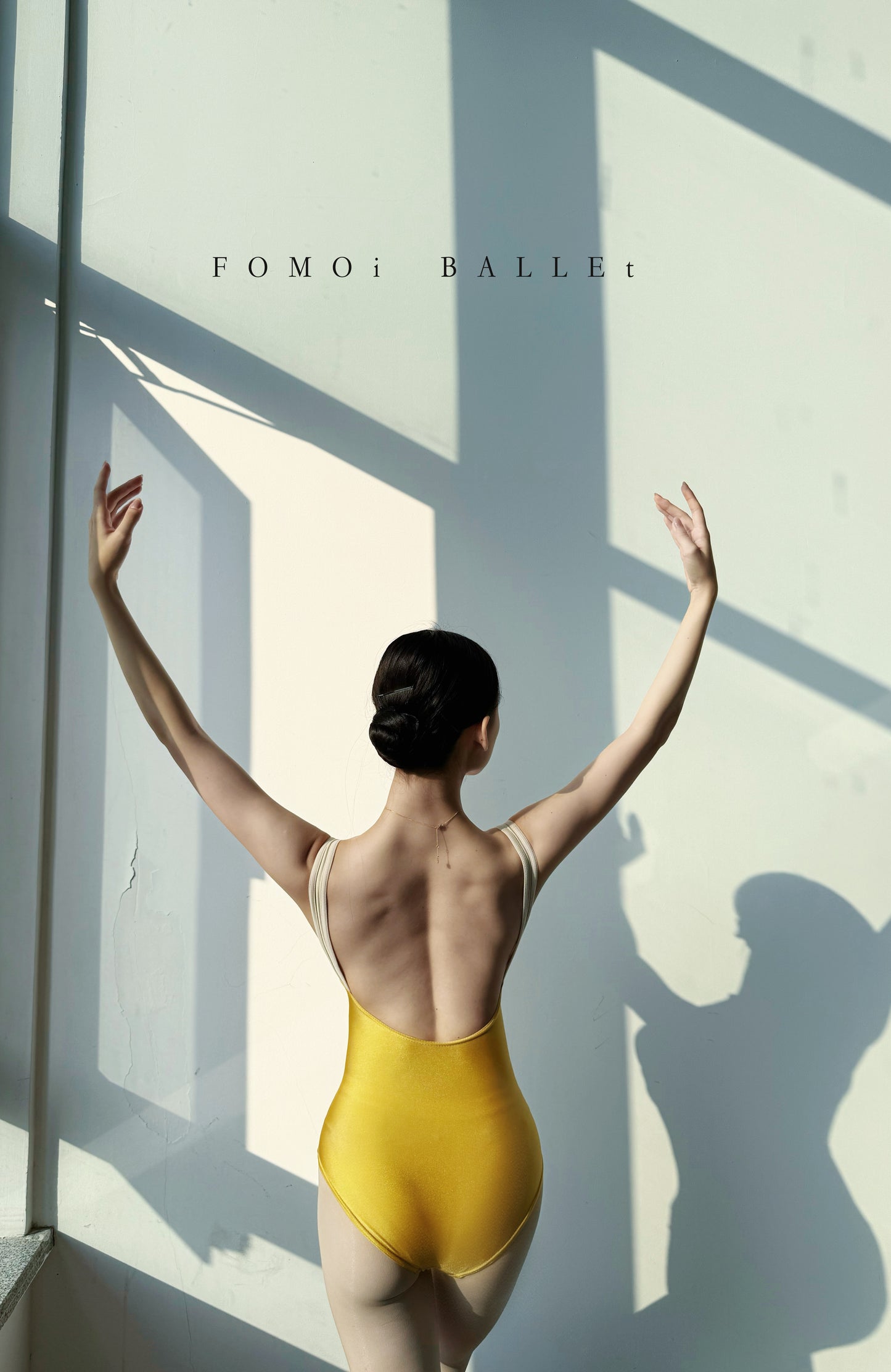 Ballet Leotard | Wound Structure With Floral Embroidery And Pearlescent Fabric